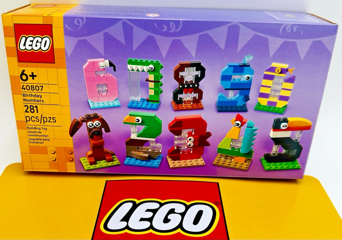 Lego 40807 Birthday Numbers | eBay