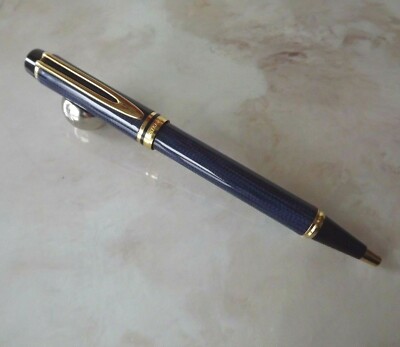 Stylo Bille Waterman Rhapsody Bleu Caviar - Neuf De Stock, Collection Man 200