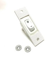 Jenn Air Replacement 2 Wire Fan Switch With 2 Push Nuts 704478 White Color