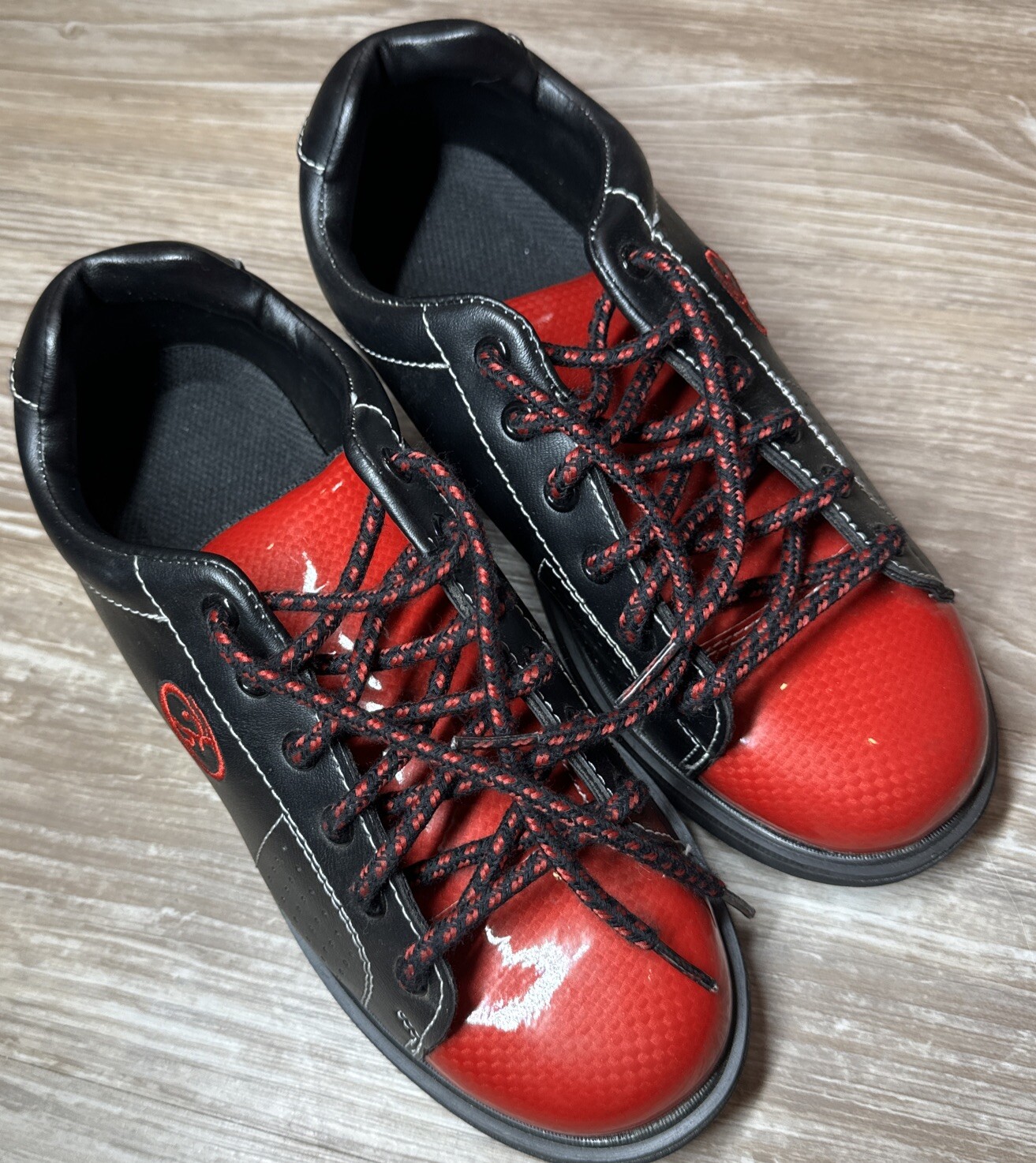 Elite Triton Black/Red Men's Bowling Shoes Size 7. 43740 eBay