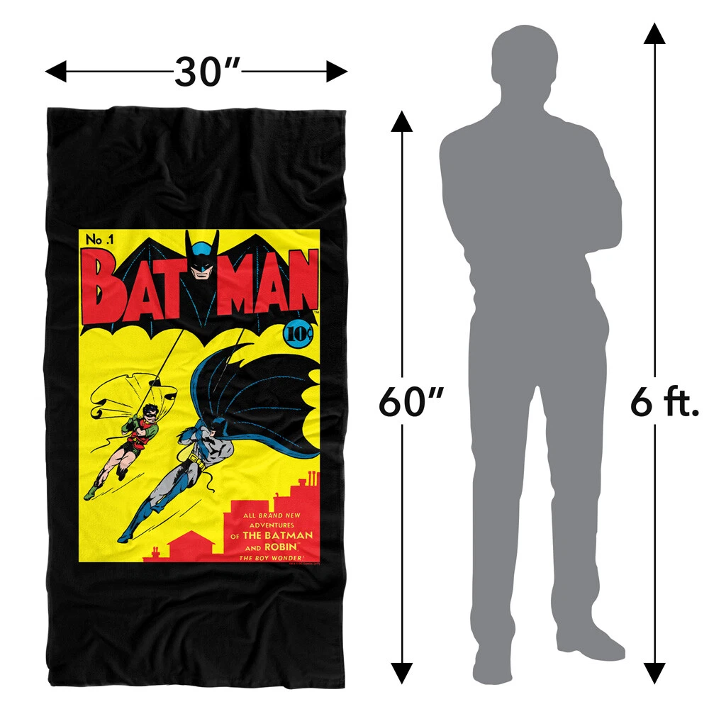 Batman Batman First Officially Licensed Beach Towel 30"x60"