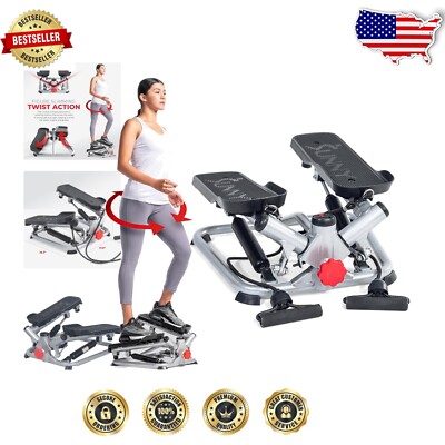 Ultimate Space-Saving Twist Stepper Workout Machine for Home Fitness Enthusiasts