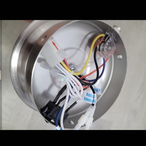 Ceiling Fan Light Monte Carlo Colony LED 52" 5 Rev Blades Glass Fixture Missing - Picture 6 of 24