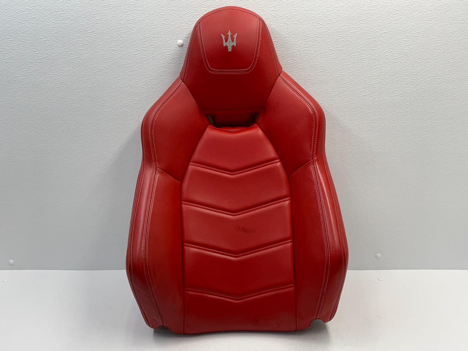 13 14 Maserati Granturismo M145 Front Right Seat Upper Cushion Red 1458 OEM