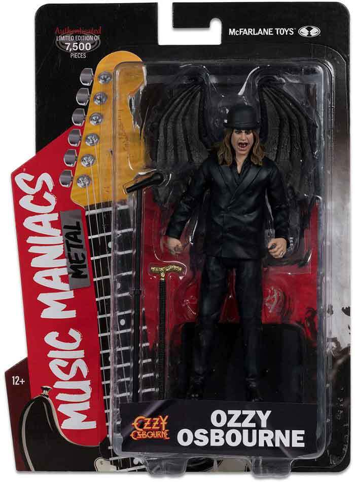 【当時モン！】Ozzy Osbourne フィギュア＆ダイキャストカーセット Music Maniacs Metal 6 Inch Action Figure - Ozzy Osbourne IN