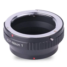 C/Y CY Contax Yashica Lens to Nikon 1 Mount Adapter J3 V1 Contax Yashica CY-N1