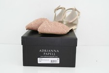 Adrianna Papell Women's TRALA Blush Attalie Lace Flat 8.5M - Preowned with box