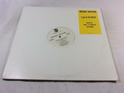 Michael Watford - Love To The World - East West Records - Promo - 12'' Single