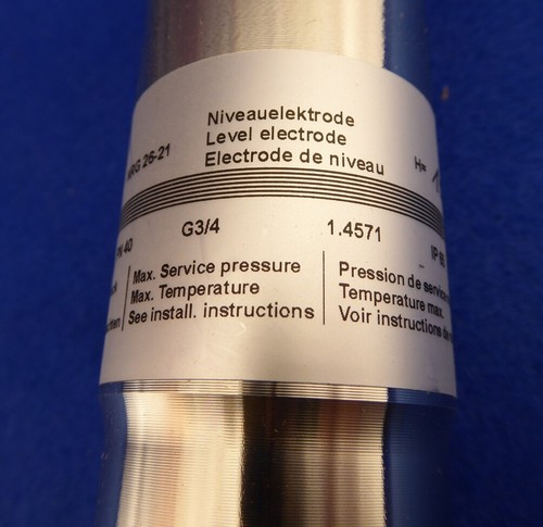 \"NEW\" Gestra Level Electrode NRG 26-21 H=1000 32 Bar 238°C G3/4 Level ...