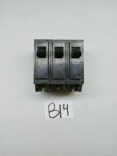 GE THQB3120 Circuit Breaker, 20 amp, 240V, 3 pole, *MISSING SCREWS*