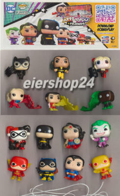 DC SUPER HEROES Funko Pop! Inhalt Ihrer Wahl aus KINDER JOY Polen inkl. BPZ