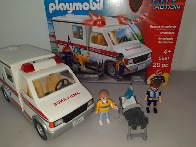 Ambulance Ambulancia Playmobil Antigua PLAYMOBIL City Action