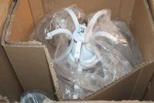 Chandelier For Girls Room Bedrooms Mini White Crystal Fixture 1 Light Pendant