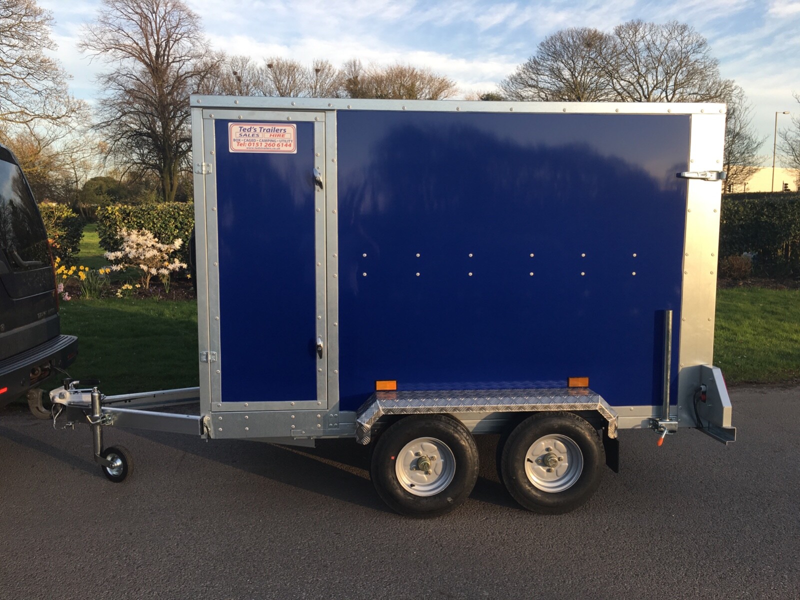 TICKNERS BOX TRAILER 8x5x5. TWIN AXLE from Teds Trailers Liverpool eBay
