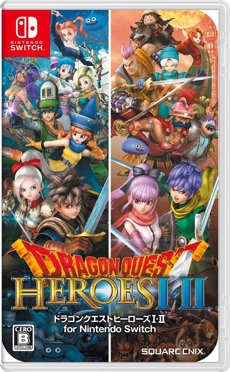 Nintendo Switch Dragon Quest Heroes I II SQUARE ENIX Japan