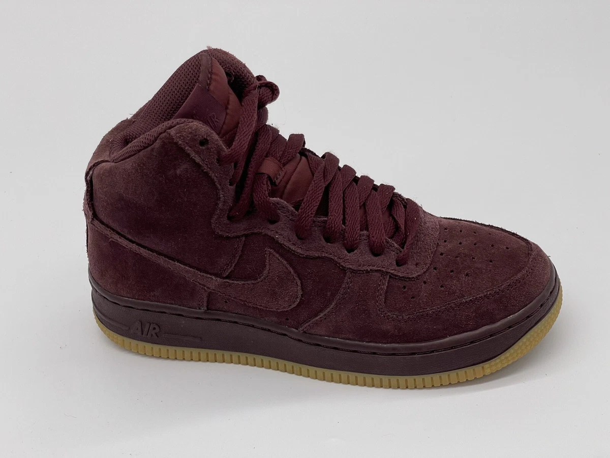 Nike air force clearance 1 high maroon