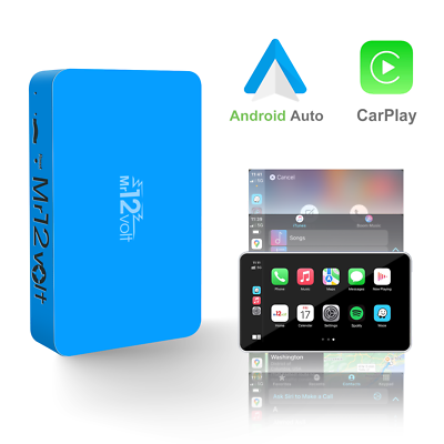 Mr12Volt CarPlay Wireless Android Auto Adapter Passt Für Audi