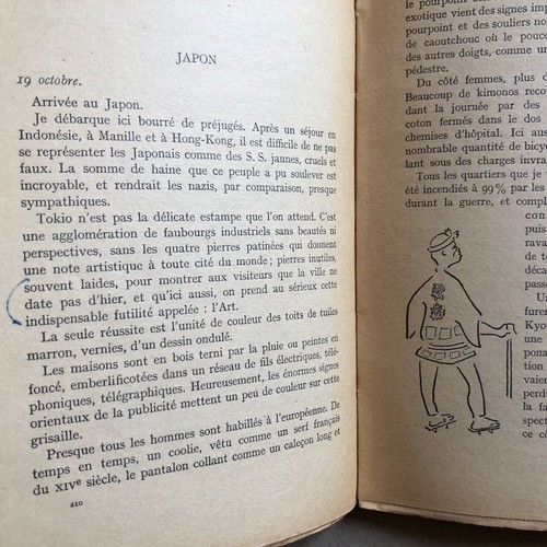 François Baschet — Le Pacifique à vol d'oisif — s.p. - envoi autographe + dessin - Picture 12 of 13