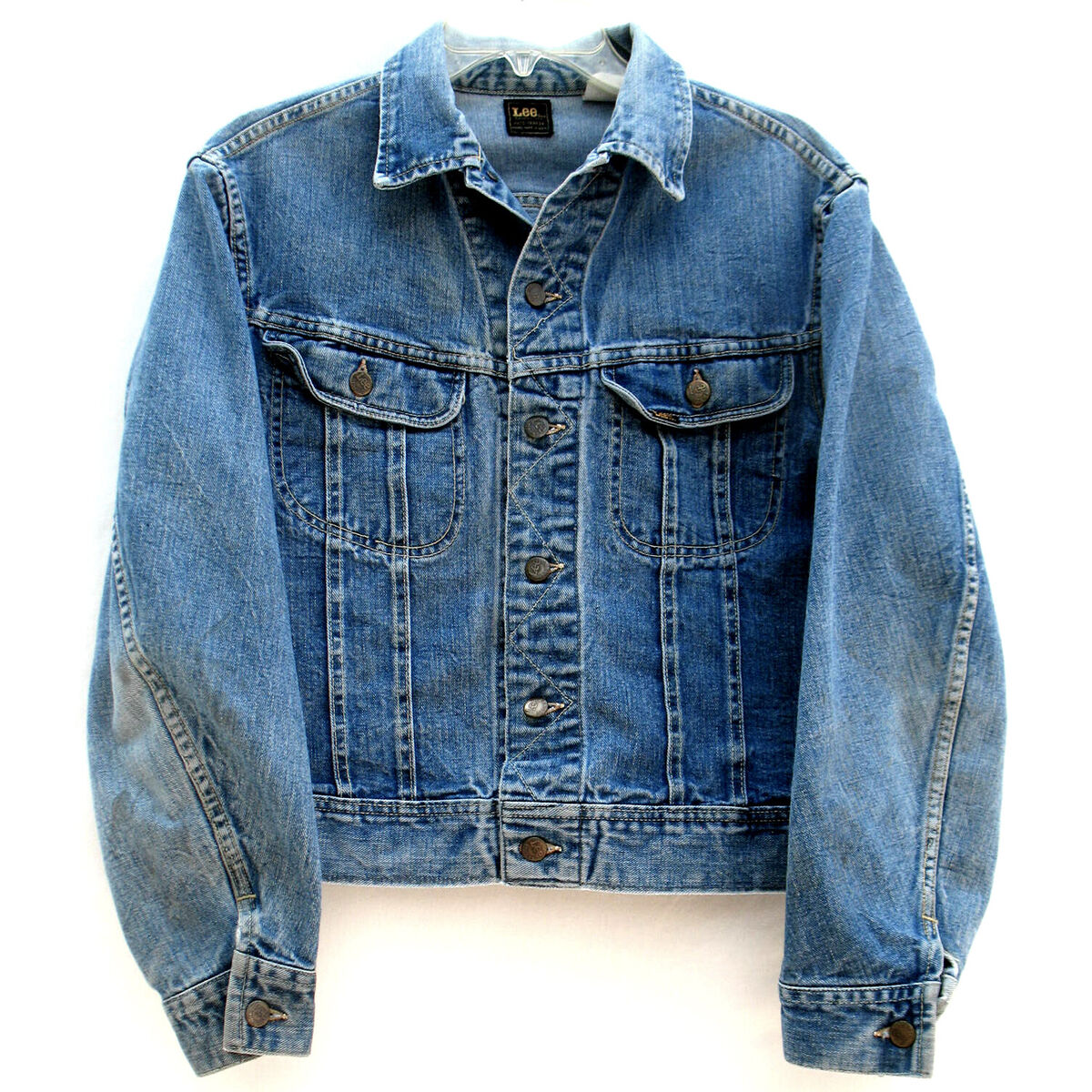 Lee Riders Denim Jacket Vintage Sanforized PATD-153438 Union Made