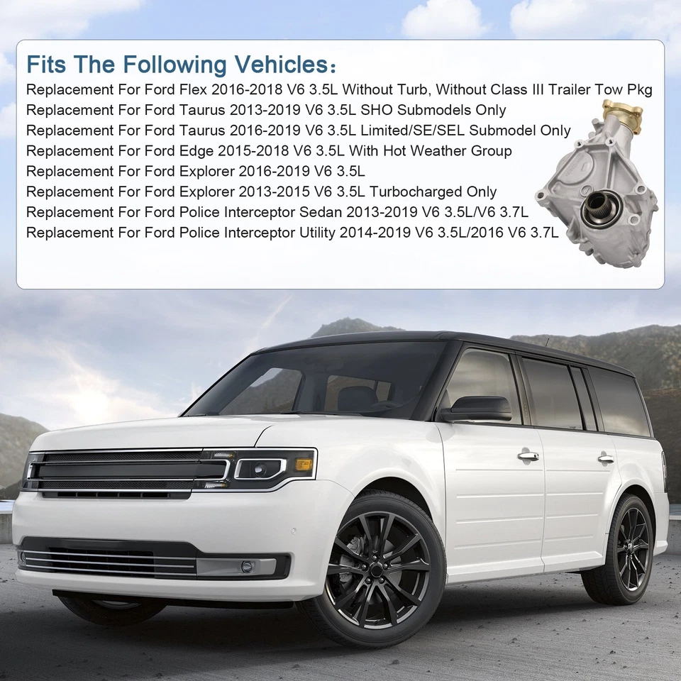 Conjunto de toma de fuerza de toma de fuerza para Ford Explorer Flex Taurus Lincoln MKS 2016-2019 Foto 3 de 4