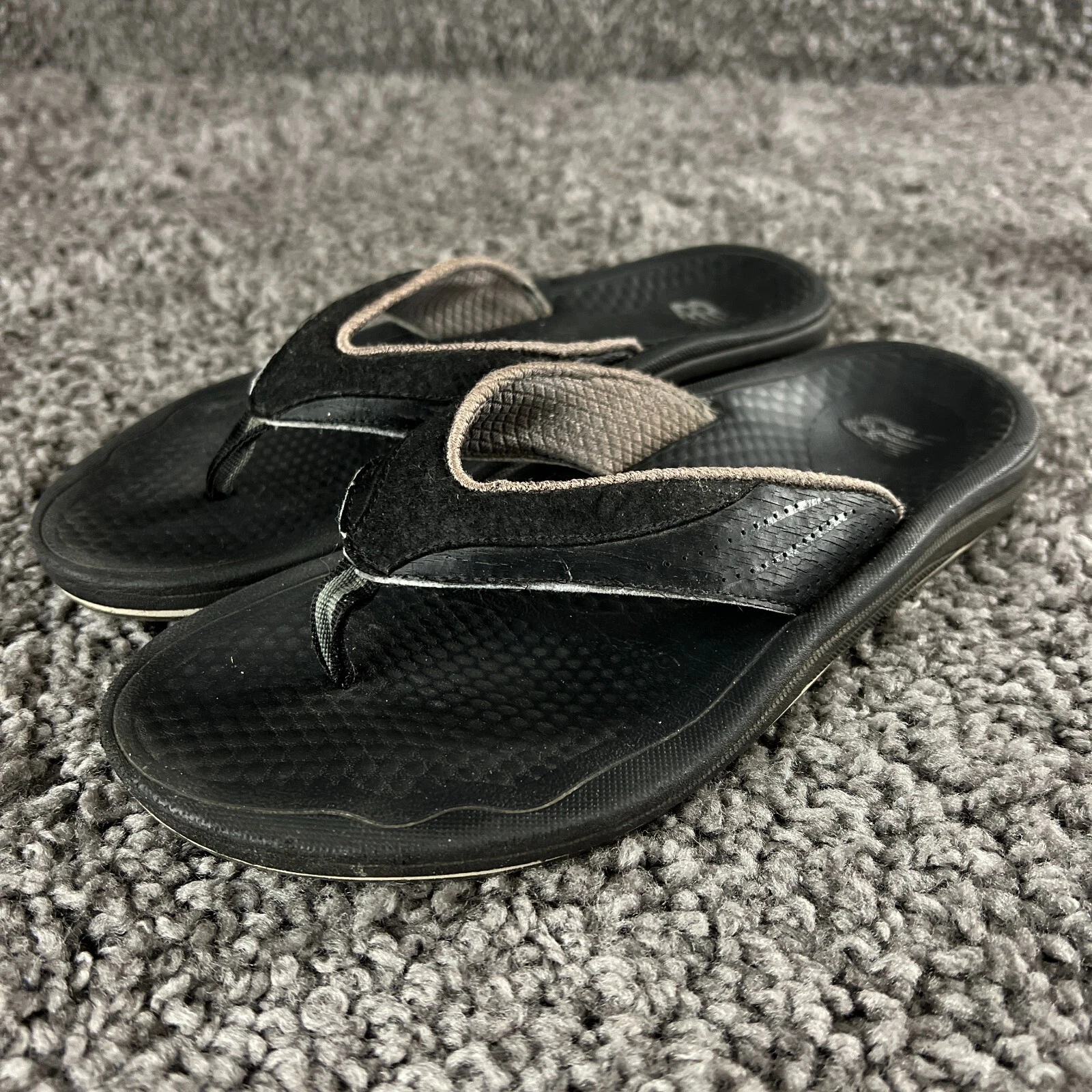 Sandali perizoma New Balance donna 11 neri pelle scamosciata infradito infradito