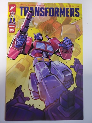 Transformers #2 Image Comics 2023 Series 6th Print Variant 9.4 Near Mint