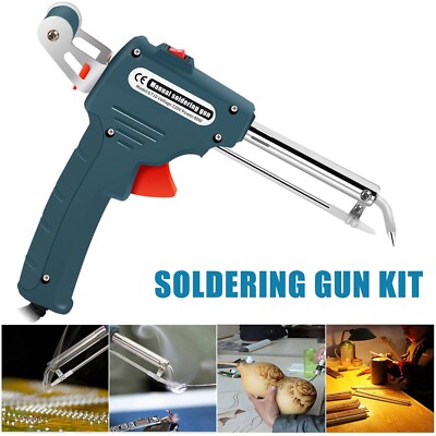 220V 60W Auto Welding Electric Soldering Iron Temperature Gun Solder Tool4y