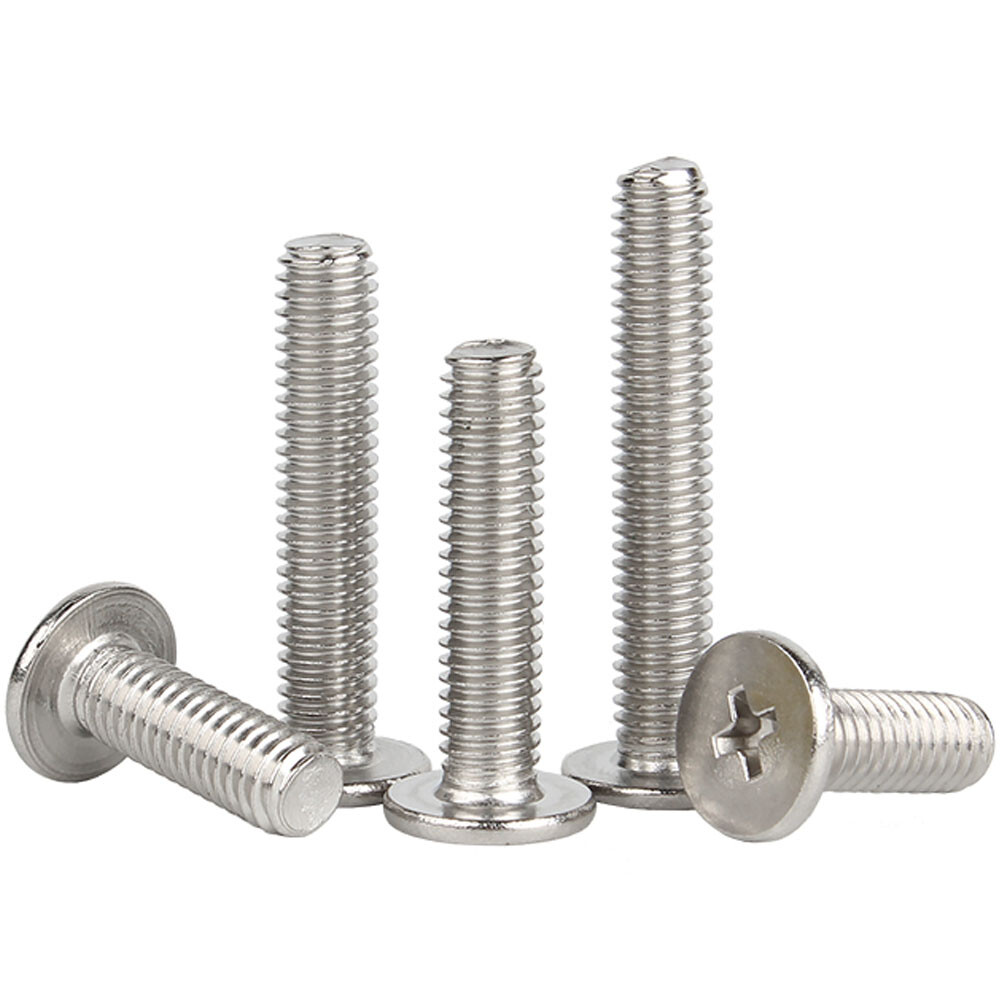 M3 Stainless Steel CM Phillips Ultra Thin Flat Wafer Head Machine Screws Bolts