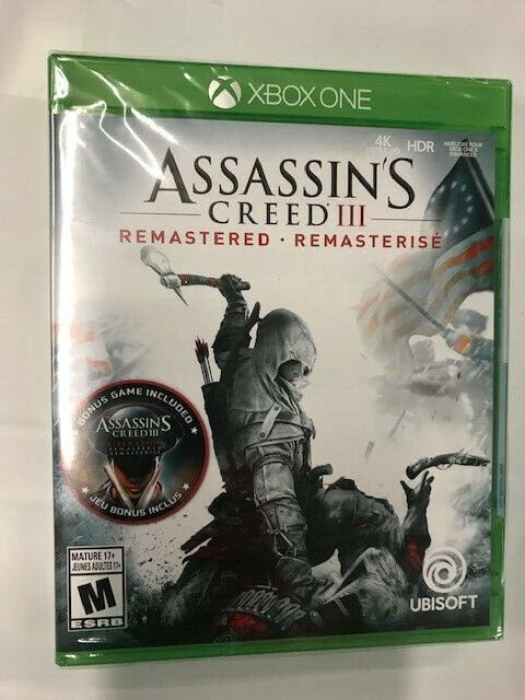 Assassin's Creed III (3) Remastered (PS4/Xbox One) Unboxing