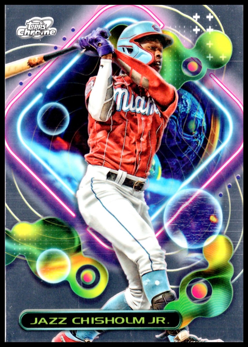 2023 Topps Cosmic Chrome Jazz Chisholm Jr. #148 | eBay