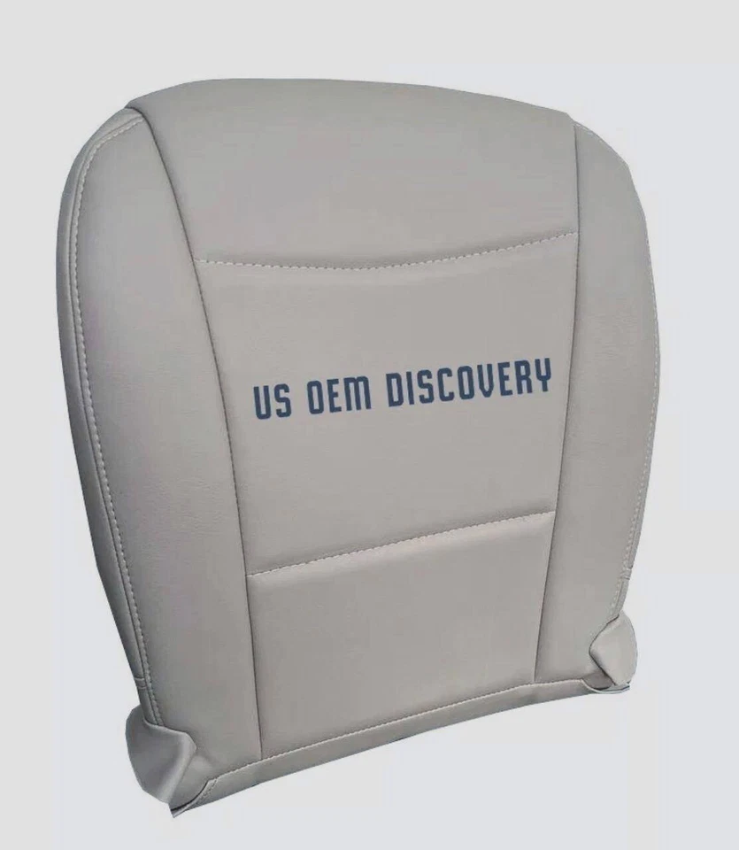 2007 For BMW 325i, 325xi 2Door Driver Full Front leather seat cover Light Gray - Image 2 of 4