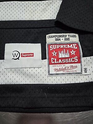 SUPREME x WTAPS x MITCHELL & NESS Mens M Long Sleeve Hockey SUPREME x WTAPS x MITCHELL & NESS Mens M Long Sleeve Hockey
