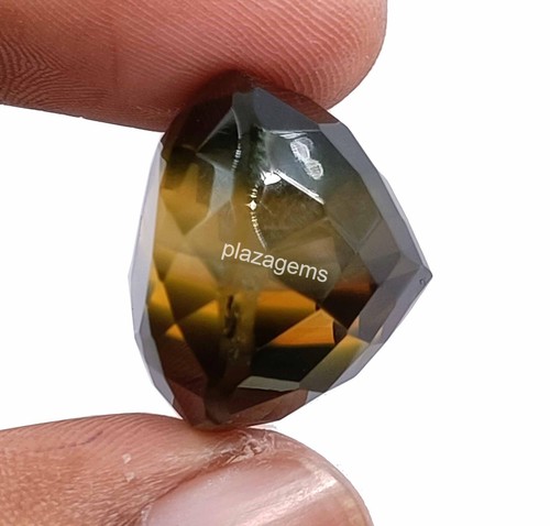 Flawless Natural Bi-Color Ametrine 52 Ct Pear Certified Untreated Gemstone 4SUM - Picture 4 of 10