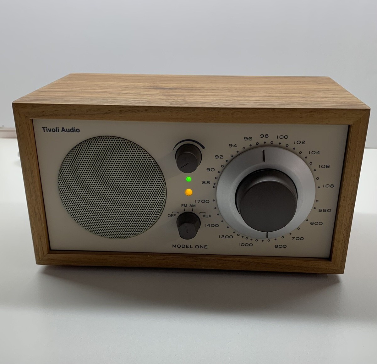 Tivoli Audio Model One AM/FM/Aux Radio Walnut/Beige | eBay