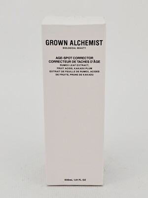 GROWN ALCHEMIST Age Spot Corrector Rumex Leaf Extract Fruit Acids Peony