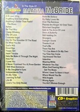 5064R MARTINA MCBRIDE   3 DISC CHARTBUSTER  KARAOKE  LOT MI LAST