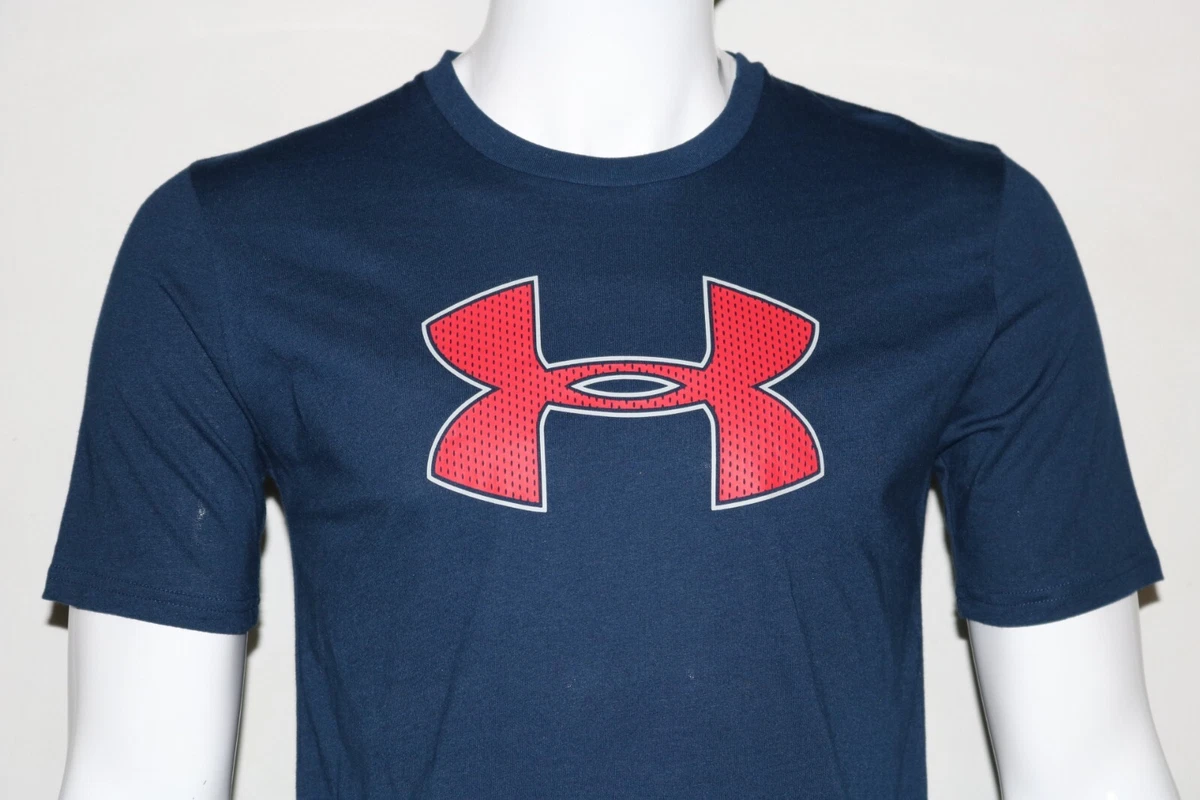 Under armour big logo t shirt 2025