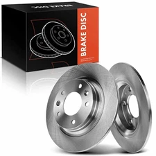 Disc Brake Rotors for Ford Fusion Lincoln 06-12 MKZ Mazda 6 Rear Left & Right