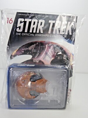 Star Trek Ferengi Maurauder Spielzeug Schiff Adlermoos Raumschiff Sammlung Nr. 16 Neu