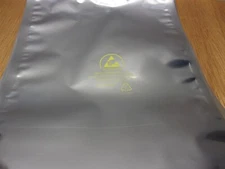 (Qty.20) SCS 10" X 6"  3 MIL Zip Lock Metal-In Anti Static Shielding Bag USA