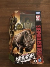 NEW IN WORN BOX Transformers Kingdom War For Cybertron Trilogy Rhinox Figure