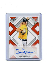 2023 Leaf Perfect Game Showcase Autographs Orange Drew Bellis Auto 8/30