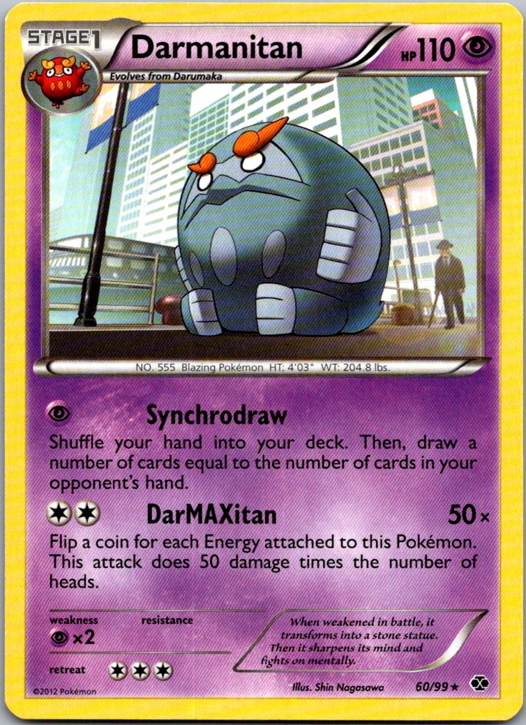 Darmanitan 60/99 Next Destinies Rare Regular NM/LP
