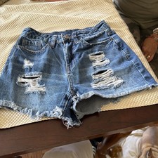 YMI Women's Blue Denim Shorts 3/26
