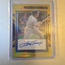Panini Select 2025 Legendary Signatures Steve Garvey Gold Prizm /10 Dodgers