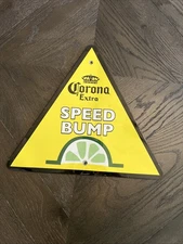 Corona Extra Speed Bump Metal Sign Beach Man Cave Tiki 