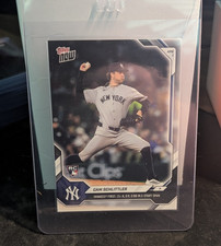 2026 Topps Now Cam Schlittler RC #41 New York Yankees First