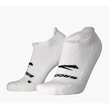 Brooks Unisex Size Medium Ghost White No Show Socks 1 Pair OS37-3