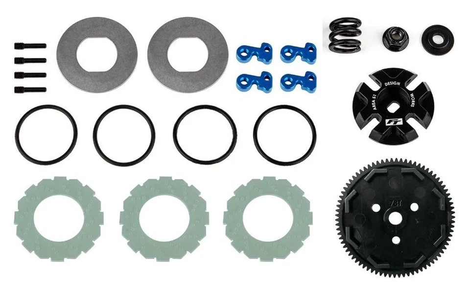 Team ASSOCIATED ASC72026 FT Lockout Slipper Clutch DR10 DR10M no prep drag car - Image 2 of 4