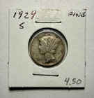 1929-S Mercury Dime 10C SILVER - Fine (F)